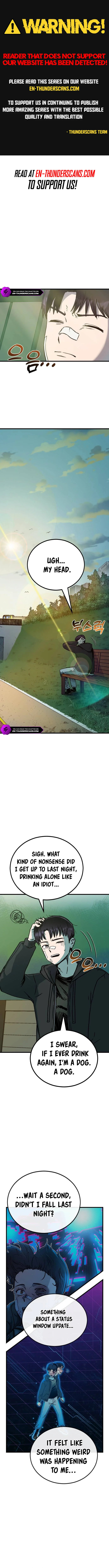 My Status Window Is On Strike – Chapter 1 page 0